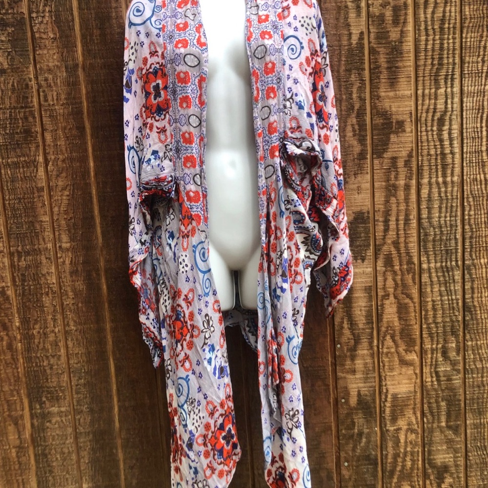 Free People Nightbird Kimono OS - Picture 5 of 10